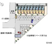 ★手数料０円★弘前市若葉２丁目　月極駐車場（LP）